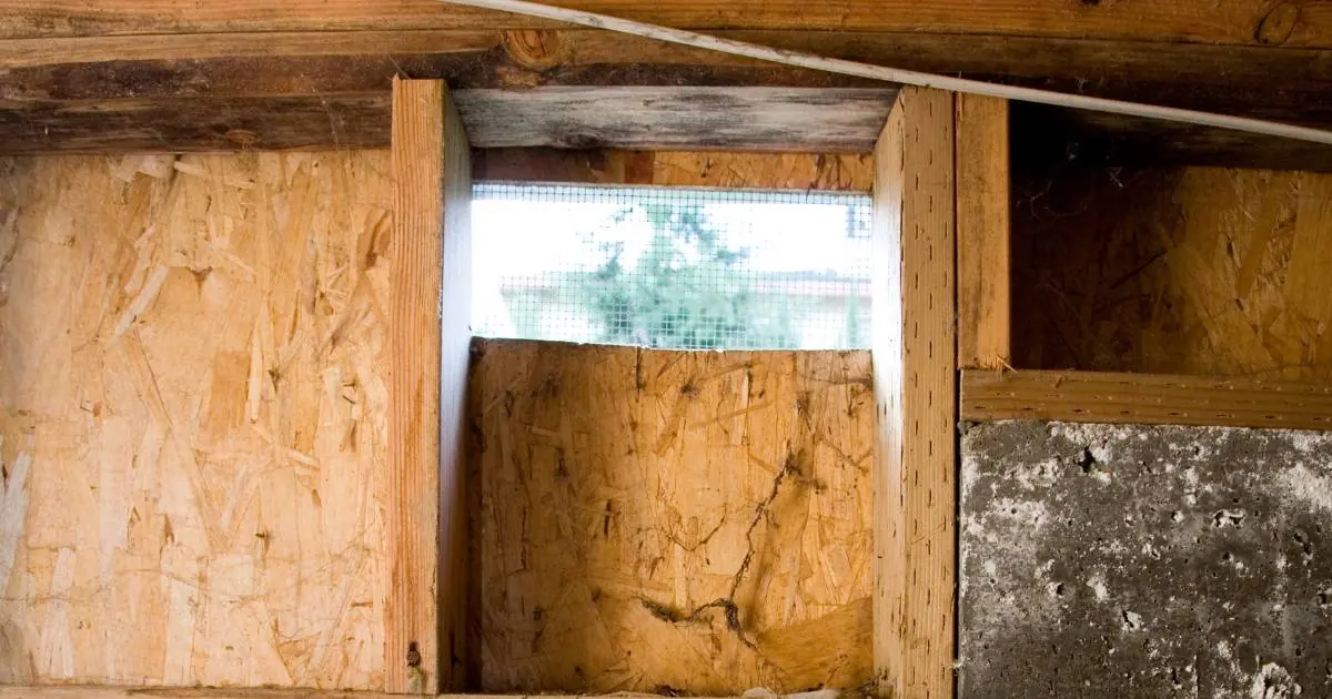 crawl space vent open